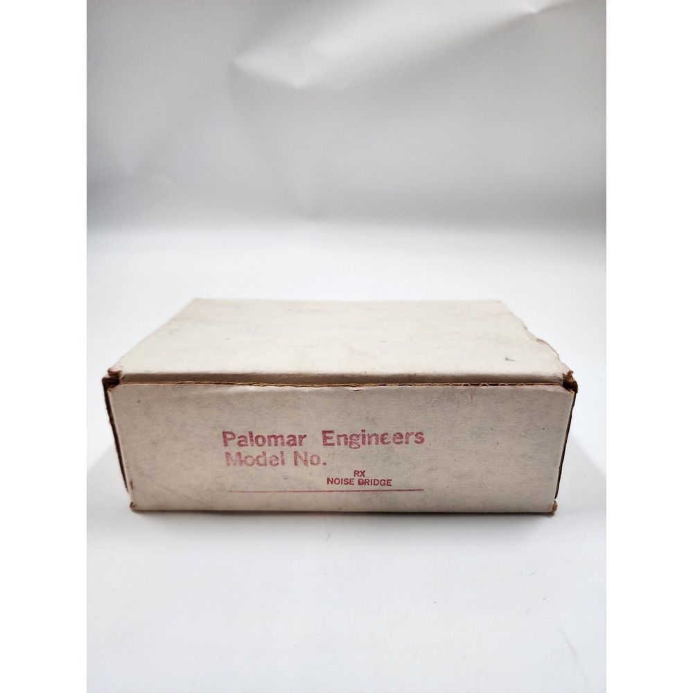 Palomar Engineers R-X Noise Bridge Vintage Ham Radio Antenna Tester with Manual - Picture 9 of 9